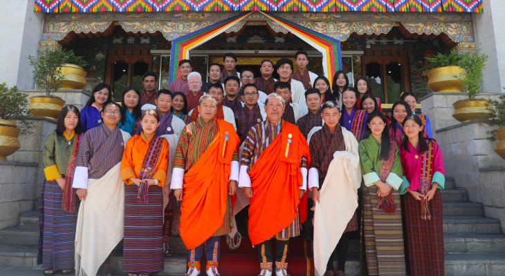 Trainees from Institute of Science of Mind attends the Closing Session